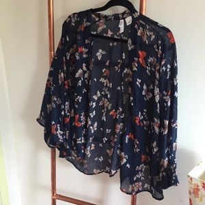 Target butterfly kimono